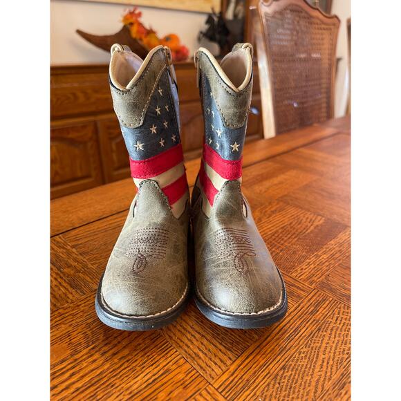 Youth Roper boots size 8 - Picture 3 of 8